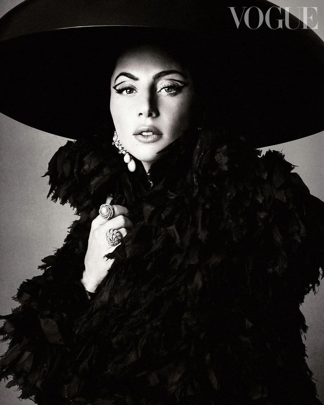 Lady Gaga Lights Up Fashion World, Covering Italian and British